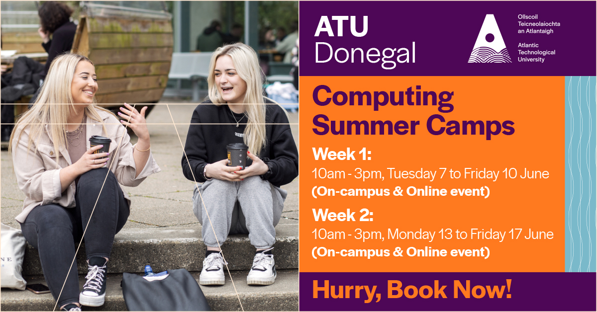ATU_ATU Donegal Computing Summer Camps_FB Ad